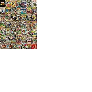 Marvel Comics WDC90465 Toile Imprim&eacute;e, Coton, Multicolore, 60 x 80 cm