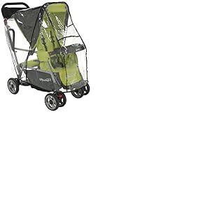 Joovy Caboose Housse de pluie ultralégère pour poussette Transparent