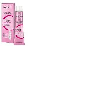 Biopoint Color Crème Colorant Permanent 60 ml +1 ampoule d'Hyaluplex Hair Serum 3 ml - 7 Blond Moyen