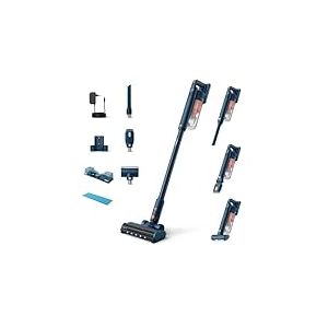 Philips SpeedPro Max Aspirateur sans fil S&eacute;rie 5000, Brosse pour animaux, Aspiration puissante, 60 min d'autonomie, Brosse avec lumi&egrave;res LED, Module Aqua,Accessoires suceur plat et combin&eacute; (XC5142/01)