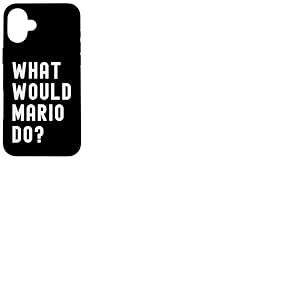 Que Ferait Mario? Coque pour iPhone 16 Plus
