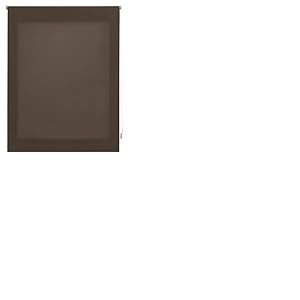 INTERBLIND | Store Enrouleur de qualit&eacute; sup&eacute;rieure, translucide, Lisse, 100 x 175 cm (Largeur x Hauteur), Dimensions du Tissu 97 x 170 cm, translucide, Taupe &ndash; Store de fen&ecirc;tre de qualit&eacute; sup&eacute;rieure