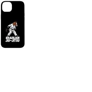 Ceinture noire Jiu-jitsu brésilien pour artiste d'arts martiaux Coque pour iPhone 14 Plus