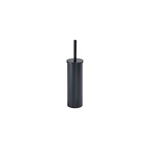 Gedy Taipei, Brosse WC Noir, Brosse de Bain fabriquée en Acier Inoxydable, Garantie 2 Ans, Dimensions 36 x 8,4 x 8,4 cm, Design R&S