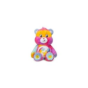 Care Bears 35 cm mittelgroßes Plüschtier – Dare to Care Bear - Mitfühlend & freundlich, lustiges Sternschnuppen-Abzeichen am Bauch, weiches Material zum Umarmen, perfektes Geschenk für Kinder ab 4 Jahren, sammelbarer Care Bear