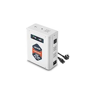 VEVOR Transformateur 220 V &agrave; 110 V, Transformateur de Tension Abaisseur 3000 VA, avec 2 Prises Am&eacute;ricaines, Sortie USB, &Eacute;cran LCD, Protection Contre Surcharges Surintensit&eacute;s, pour Appareils 110 V