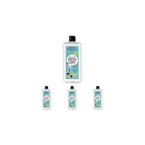 Marcel's Green Soap - Gel Douche Mimosa & Cassis - Sans microplastique - Bouteille en plastique recycl&eacute; - V&eacute;g&eacute;talien - 300 ml (Lot de 4)