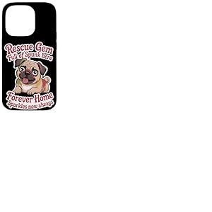 Rescue Dog Lover Women Men Cute Pet Loyal Animal Niche Humour Coque pour iPhone 14 Pro