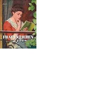 Calendrier mural 2025 Les femmes aiment lire : grand calendrier artistique. calendrier mural avec femmes lisibles. Art Gallery Format : 48 x 64 cm