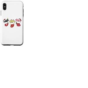 Axolotls Mignons en Bas De No&euml;l pour Axolotl De No&euml;l Coque pour iPhone XS Max