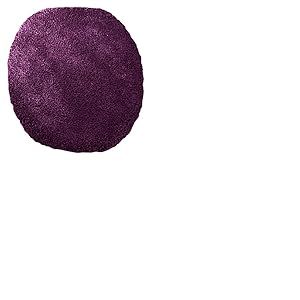 Kinzler Microfibre Haute qualité, Microfibre Polyester, Aubergine, 47x50 cm WC Deckelbezug