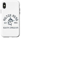 Hilton Head Caroline du Sud Marlin Beach Coque pour iPhone X/XS