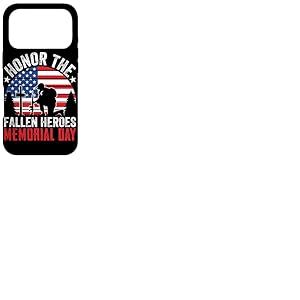 Honorez Le Jour comm&eacute;moratif des h&eacute;ros tomb&eacute;s Coque pour iPhone 17 Pro