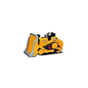 Nikko 30272 Véhicule de Cantières avec Lumières et Sons Bulldozer 30 cm