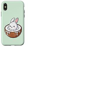 Lapin Mignon en Coco Tropical Coque pour iPhone X/XS