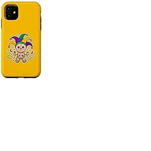 Poup&eacute;e vaudou color&eacute;e Mardi Gras Coque pour iPhone 11