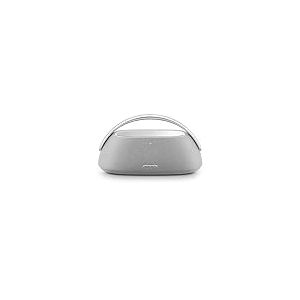 Harman Kardon Go + Play 3, Enceinte portable Bluetooth sans fil, autonomie de 8 h, son et basses puissantes, Gris, Prise britannique (Type G)