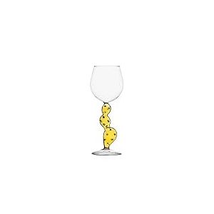 Ichendorf Milano Calice Vino Cactus Jaune | Collection Desert Plants | 35 cl | Verre borosilicate | Fait à la main