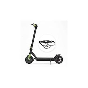 Nilox - X-Drive M1, Trottinette Électrique Pliante avec Bandoulière, Moteur 350 W, Autonomie 25 km, Régulateur de Vitesse, Smart Display, NFC Key, Noir et Citron Vert