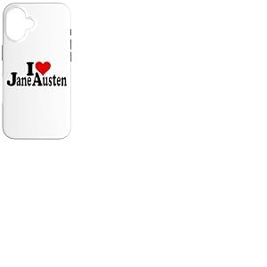 J'adore Heart Jane Austen Coque pour iPhone 16