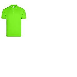 Mukua Ps160u-Bogan Unisex Manga Corta Color Lime Talla Polo Unisexe &agrave; Manches Courtes, Vert Citron Fluo, 5XL Mixte