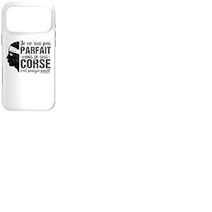Je Ne suis Pas Parfait mais Corse Cadeau T&ecirc;te De Maure Coque pour iPhone 17 Pro Max