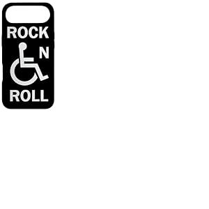 Rock-N-Roll Panneau d'acc&egrave;s handicap&eacute; pour Fauteuil Roulant Coque pour iPhone Air