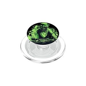 Déguisement de Lucky Beats avec Leprechaun DJ Vibes PopSockets PopGrip pour MagSafe