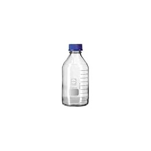 neoLab E-2059 flacons de laboratoire ecoLab avec anneau verseur et bouchon à vis, Duran GL 45, volume nominal 500 mL