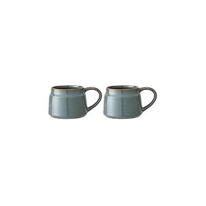 Bloomingville Tasse, Pixie, Vert, C&eacute;ramique (Lot de 2)