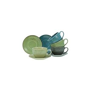 Creatable, 23697 S&eacute;rie Nature Collection Service de table 8 pi&egrave;ces en gr&egrave;s Passe au lave-vaisselle et au micro-ondes Production de qualit&eacute;