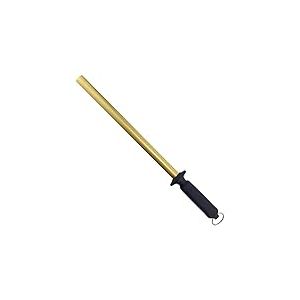 Fallkniven D12 Fusil à aiguiser, Dorée, Or