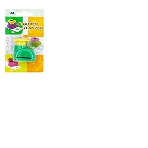 TSI Perforatrice à motif fleur III - Dimensions : 4 x 3 x 4,5 cm - Diamètre de la perforation : environ 18 mm - Idéal pour le papier et le carton - Référence : 49658-U-8