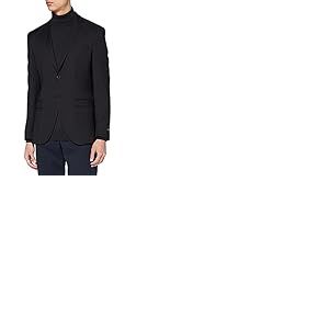 JACK & JONES Blazer crois&eacute; JPRSOLARIS Blazers Super Slim Fit Black 42 Black 42