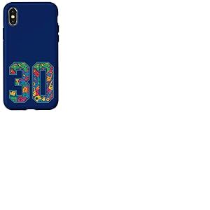 30e Anniversaire Trente Jeux vid&eacute;o de Joueur Coque pour iPhone X/XS