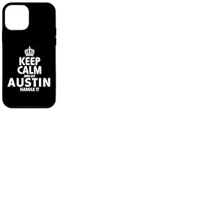 Sweat &agrave; Capuche Keep Calm Austin Coque pour iPhone 12 Mini