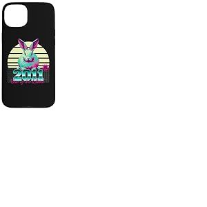 2011 Année du Lapin Anniversaire 80s Zodiaque Chinois rétro Coque pour iPhone 15 Plus