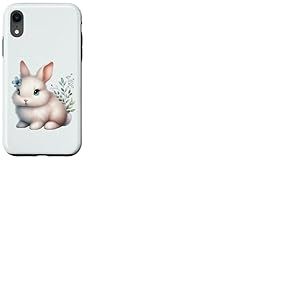 Illustration de Lapin Prairie Coque pour iPhone XR