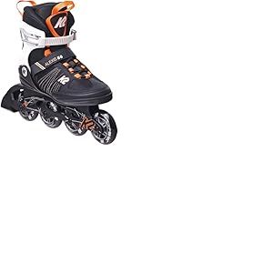 K2 Skates Femmes Patins en Ligne Alexis 80 Black-Orange — Black - Orange — EU: 41.5 (Mondo: 270 / cm: 27 / UK: 7.5 / US: 10) — 30E0874