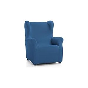 ECOMMERC3 | Housse de Fauteuil à Oreilles matelassée Ultra ajustée - Housse de Fauteuil à Oreilles Extensible en Couleur Bleu Ciel - 100% fabriquée en Espagne
