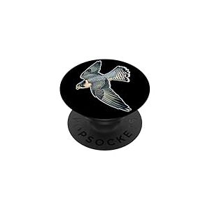 Faucon p&egrave;lerin x Falcon PopSockets PopGrip Adh&eacute;sif