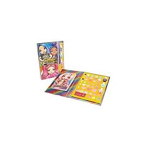 Rainbow High Make Up Book, Livre avec Kit Maquillage Enfant pour Apprendre à se maquiller Le Visage, Les Yeux et Les Mains - Nice Group