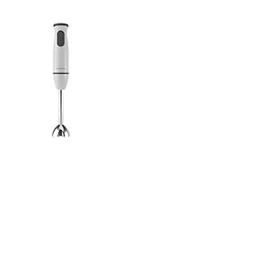 Aiwa Kenkiri 800 ABL‑800 Mixeur plongeant 600 W, 2 vitesses + turbo, 2 lames Satoku®, verre doseur 500 ml avec couvercle, anti-éclaboussures, sans BPA, blanc