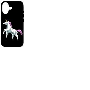 Jolie Licorne en Origami Japon Coque pour iPhone 17