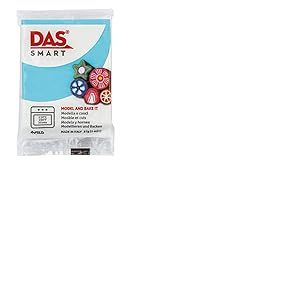 DAS Smart - Pâte polymère à cuire au four - Pain 57g turquoise