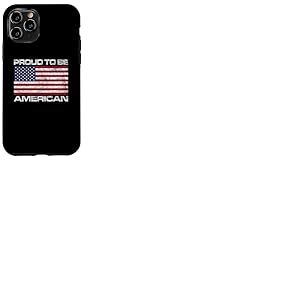 Drapeau am&eacute;ricain am&eacute;ricain avec Drapeau am&eacute;ricain Coque pour iPhone 11 Pro