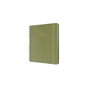 Kokonote - Agenda Scolaire 2025-2026 Desert Sage | Agenda KOKONOTE 17 mois, 22,5x25cm, Weekly Planner 2025 2026, Semainier 2025-2026 Université, Lycée, Étudiant