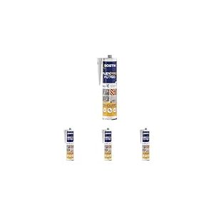 Bostik Mastic Colle Flexpro PU 790 &ndash; Colle et Jointe Tous Mat&eacute;riaux &ndash; Multi-Usages &ndash; Int&eacute;rieur/Ext&eacute;rieur et Milieux Humides &ndash; Formule Polyur&eacute;thane Haute Performance &ndash; Couleur : Blanc &ndash; 300 ml