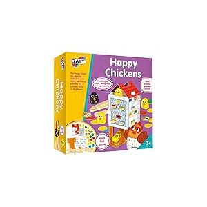 Galt Toys, Happy Chickens, Colour Matching Games for Toddlers, Ages 3 Years Plus, 2-4 Players