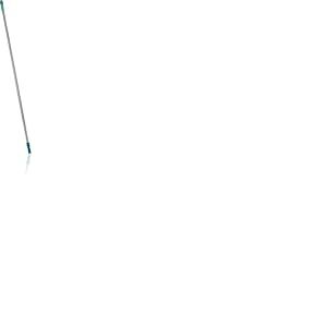 Leifheit Manche acier 140 cm, Manche à balai idéal pour le nettoyage des sols, manche avec Click-system pour divers outils de nettoyage, avec embout antidérapant et œillet de suspension rotatif à 360°